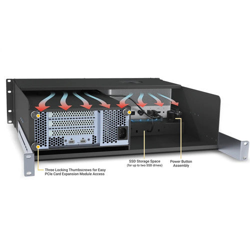 Sonnet xMac Studio with Echo III PCIe card expansion module Sonnet xMac Studio with Echo III PCIe card expansion module